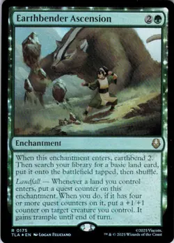 MTG Earthbender Ascension (175) | NM Foil | Avatar: The Last Airbender {TLA} - Image 2