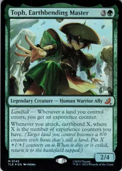 MTG Toph, Earthbending Master (145) | NM Foil | Avatar: Eternal-Legal {TLE} - Image 2