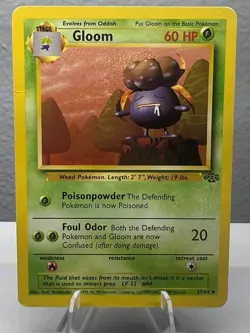Gloom 37/64 Pokemon Jungle non holo Damaged - Image 1