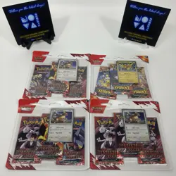 Pokemon TCG Scarlet Violet 3 Destined Rivals 1 Surging Sparks 3 Pk Blister Promo - Image 1