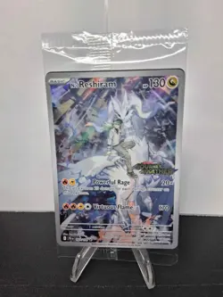N's Reshiram 167/159 SEALED Pokemon SV9 Journey Together Box Topper Promo - Image 1
