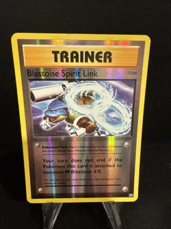 2016 Pokemon-Blastoise Spirit Link 73/108-XY Evolutions-Reverse Holo - Image 1