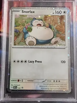 Pokemon TCG Snorlax SVP 122 Twilight Masquerade Black Star Promo PSA 10 - Image 3