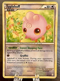 Igglybuff 44/123 Heartgold & Soulsilver Regular Pokemon TCG LP - Image 1