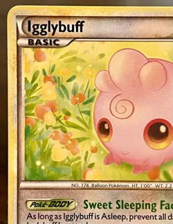 Igglybuff 44/123 Heartgold & Soulsilver Regular Pokemon TCG LP - Image 2