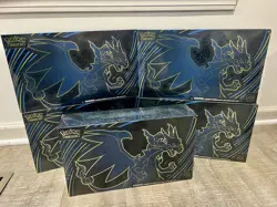 LOT OF 5 Pokemon TCG Mega CHARIZARD X ex Ultra-Premium Collection Box - Sealed - Image 1