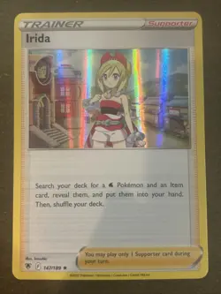 Irida 147/189 Sword & Shield: Astral Radiance Holo Pokemon TCG NM - Image 1