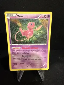 2016 Pokemon-Mew 29/124-Fates Collide-Holo - Image 1