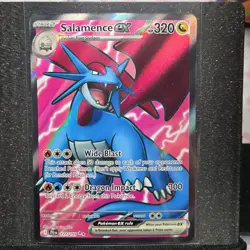 Salamence ex 177/159 Sv09: Journey Together Ultra Rare Pokemon TCG NM - Image 1