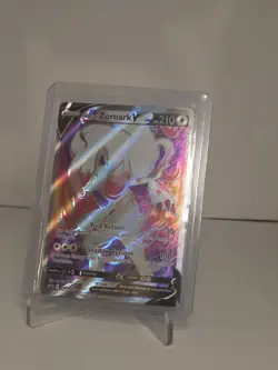 Pokemon TCG Hisuian Zoroark V SWSH Black Star Promos SWSH297 Holo Promo - Image 1