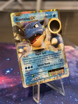 Pokemon Blastoise EX 21/108 XY Evolutions Ultra Holo TCG 2016 LP/NM - Image 1