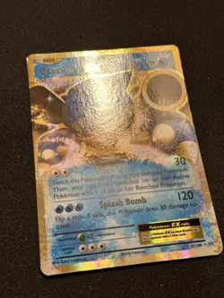 Pokemon Blastoise EX 21/108 XY Evolutions Ultra Holo TCG 2016 LP/NM - Image 3