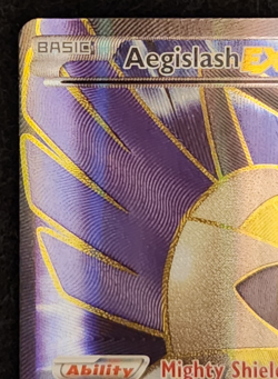 2017 Pokemon Alternate Art full Art Aegislash EX #65a/119 EX-NM - Image 2