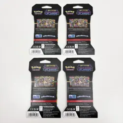 Pokemon TCG Mega Evolution Phantasmal Flames 4x Sleeved Booster Pack Art Set NEW - Image 4