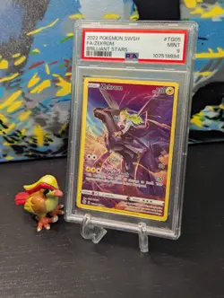 2022 🌌 Pokemon SWSH Brilliant Stars Full Art Zekrom #TG05 PSA 9 MINT ✨ - Image 1