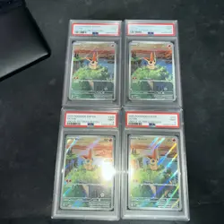 2025 4 POKEMON SVP EN-SV BLACK STAR PROMO #208 VICTINI PSA 9 - Image 1