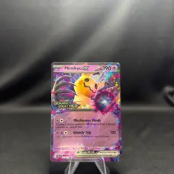 Pokemon TCG Mimikyu EX Double Rare STAMPED 069/159 Journey Together Near Mint - Image 1