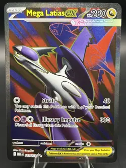 Mega Latias EX Full Art Ultra Rare Mega Evolution Pokemon TCG 163/132 - Image 1