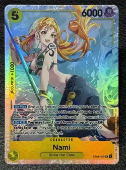 Nami EB03-053 One Piece TCG: Extra Booster: Heroines Edition - English NM - Image 1