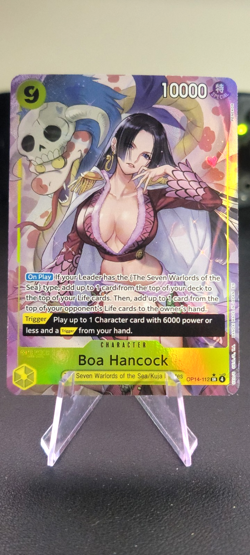 Boa Hancock SR* OP14-112 The Azure Sea’s Seven! Eng One Piece TCG NM - Image 1