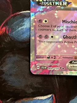 Pokemon TCG Mimikyu EX Journey Together Holo Double Rare Card 069/159 Promo - Image 4