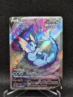 Vaporeon V SWSH181 Holo SWSH Sword & Shield Promo Cards Pokemon Nm - Image 1