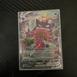 Pokemon Cards Gengar Vmax Fusion Strike Secret 2021 Full Art 271/264 - Image 1