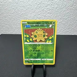 Shroomish Common Reverse Holo Grass Brilliant Stars Pokemon TCG Card 003/172 - Image 1