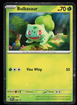 Bulbasaur 046 Promo SV: Scarlet & Violet Promo Cards Pokemon Card - Image 1