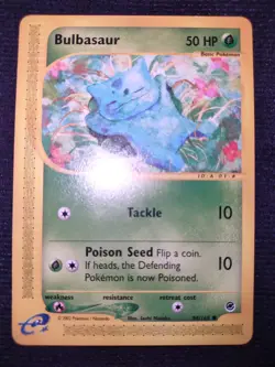Bulbasaur 94/165 Pokemon Trading Card Game eCard Expedition Near Mint TCG NM - Image 1