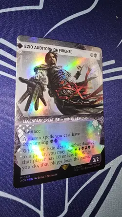 MTG Ezio Auditore Da Firenze Foil Borderless # 131 - Image 2