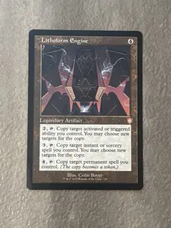 MTG ** Lithoform Engine (Retro Frame) Commander: the Brothers' War - Image 1
