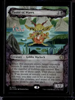 Taster of Wares (Showcase) - 314 - Foil - ECL - NM - MTG Magic the Gathering - Image 1