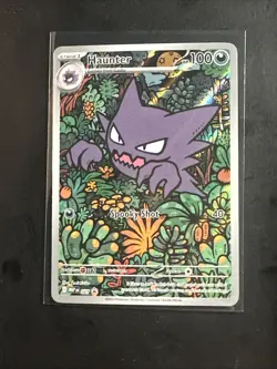 pokemon tcg haunter illustration rare 027 promo NM-M - Image 1