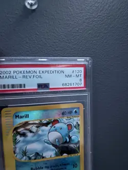 Pokemon TCG 2002 Pokemon Expedition Merrill PSA 8 NM-MT - Image 3