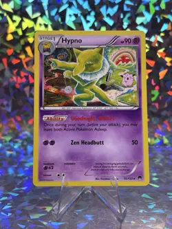 Hypno XY Pokemon Breakpoint 51/122 Non Holo Rare TCG Pokemon TCG Tomokazu Komiya - Image 1