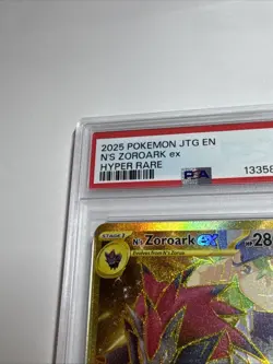 2025 Pokemon SV Journey Together JTG EN N's Zoroark ex #189/159 PSA 9 - Image 3