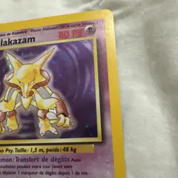 Alakazam #1 Holo French 1st Edition 1999 Pokemon Base Set - Image 3