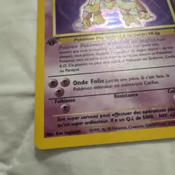 Alakazam #1 Holo French 1st Edition 1999 Pokemon Base Set - Image 5