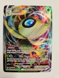 Pokemon TCG Celebi VMAX 8/198 Chilling Reign NM - Image 1