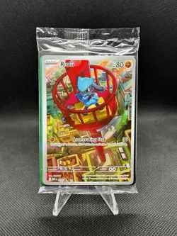Riolu 010 Illustration Rare Mega Evolutions Black Star Promo SEALED Pokemon TCG - Image 1