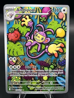 Ambipom - 107/094 ME02: Phantasmal Flames Illustration Rare IR - Image 1