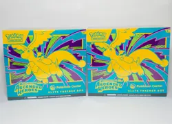 Two Sealed Mega Evolution Ascended Heroes Pokemon Center Exclusive ETB - Image 1