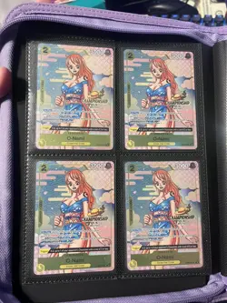 One Piece O-Nami Nami OP06-101 Championship CS 25-26 Stamp Promo - Image 1