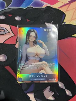 Boa Hancock One Piece Foil Custom Anime Card Waifu Doujin - Image 1