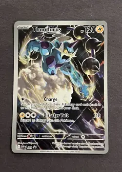 Black Bolt Thundurus SV209 Holo Black Star Promo Card-NM - Image 1