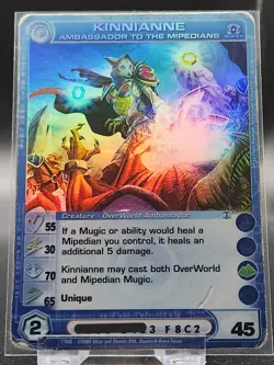 Chaotic Card : Kinnianne Ambassador To The Mipedians Super Rare Creature Dmg - Image 1