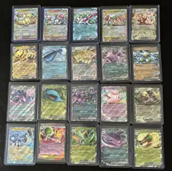 Pokemon ex LOT 20 cards ALL ex and ALL IN TOP LOADERS - Image 1