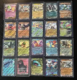 Pokemon ex LOT 20 cards ALL ex and ALL IN TOP LOADERS - Image 1