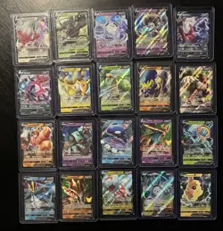 Pokemon V LOT 20 cards ALL V and ALL IN TOP LOADERS - Image 1